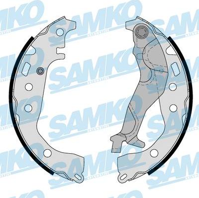 Samko 81199 - Комплект тормозных колодок, барабанные autospares.lv