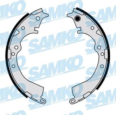 Samko 81196 - Комплект тормозных колодок, барабанные autospares.lv