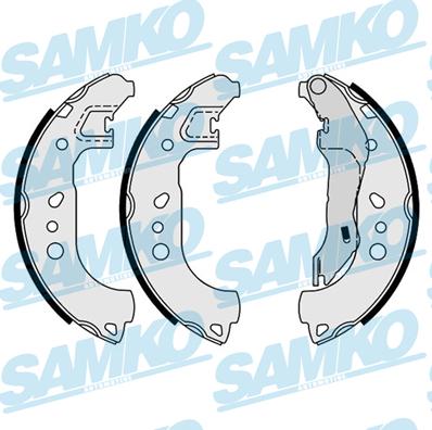 Samko 81179 - Комплект тормозных колодок, барабанные autospares.lv