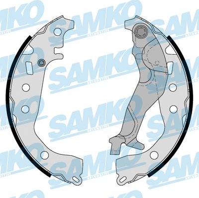 Samko 81203 - Комплект тормозных колодок, барабанные autospares.lv