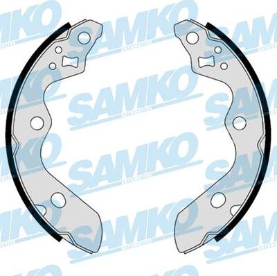 Samko 81218 - Комплект тормозных колодок, барабанные autospares.lv