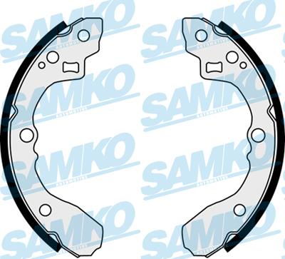 Samko 88060 - Комплект тормозных колодок, барабанные autospares.lv