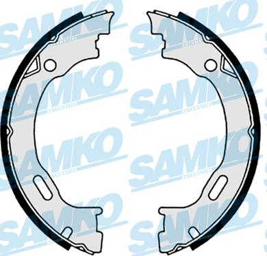 Samko 88720 - Комплект тормозных колодок, барабанные autospares.lv