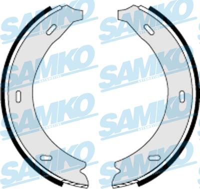 Samko 87320 - Комплект тормозных колодок, барабанные autospares.lv