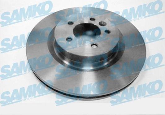 Samko A4014V - Тормозной диск autospares.lv