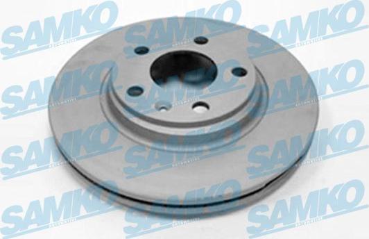 Samko A1491VR - Тормозной диск autospares.lv