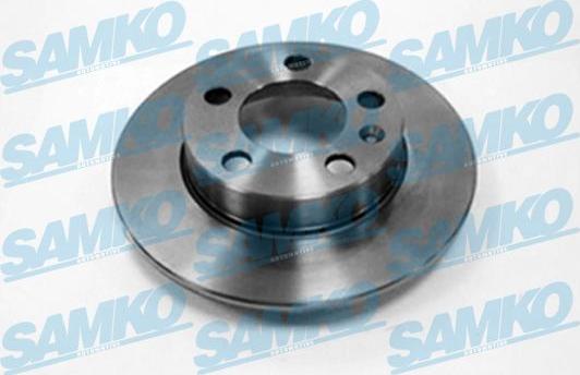 Samko A1441P - Тормозной диск autospares.lv