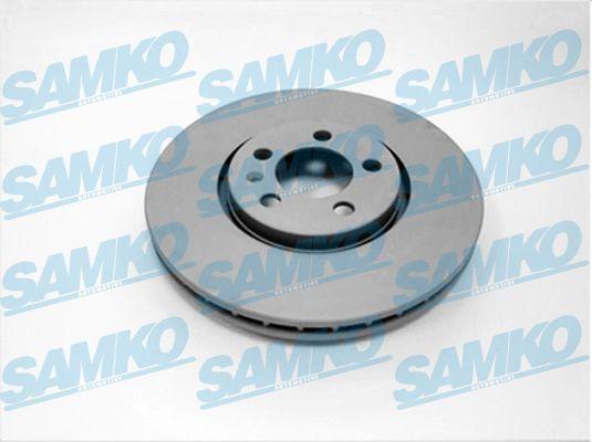 Samko A1451VR - Тормозной диск autospares.lv