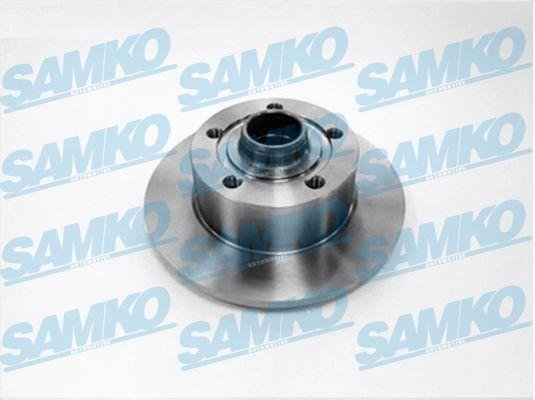 Samko A1481P - Тормозной диск autospares.lv
