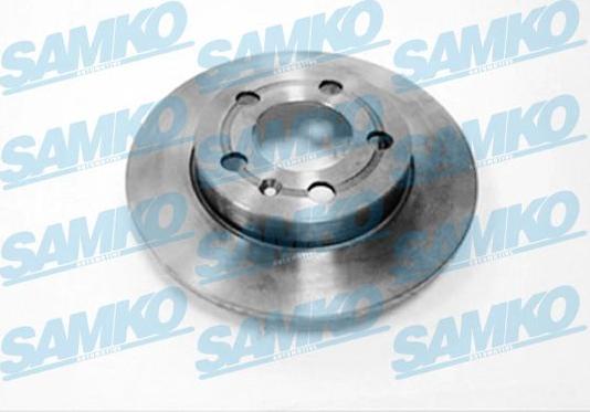 Samko A1592P - Тормозной диск autospares.lv