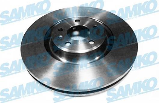 Samko A1044V - Тормозной диск autospares.lv