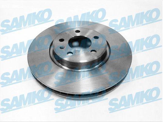 Samko A1043V - Тормозной диск autospares.lv