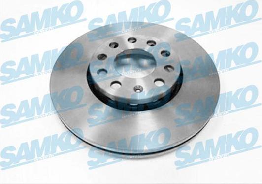 Samko A1052V - Тормозной диск autospares.lv