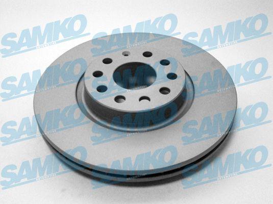Samko A1004VR - Тормозной диск autospares.lv