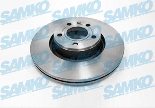 Samko A1006V - Тормозной диск autospares.lv