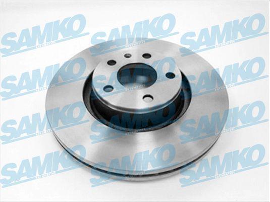 Samko A1019V - Тормозной диск autospares.lv