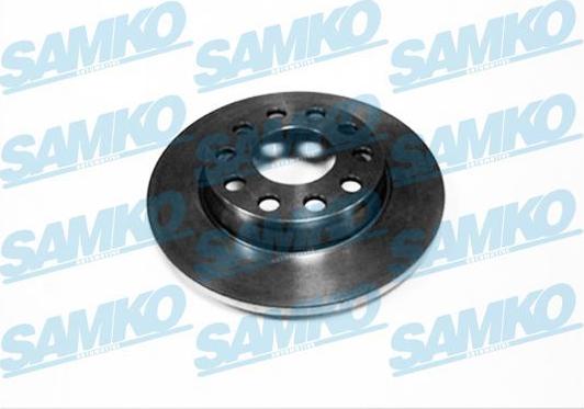 Samko A1013P - Тормозной диск autospares.lv