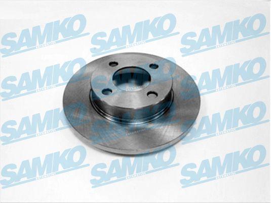 Samko A1081P - Тормозной диск autospares.lv
