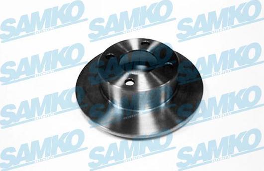 Samko A1101P - Тормозной диск autospares.lv