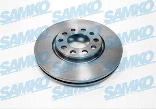 Samko A2009V - Тормозной диск autospares.lv