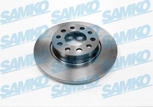 Samko A2011P - Тормозной диск autospares.lv