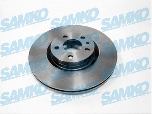 Samko A2171V - Тормозной диск autospares.lv
