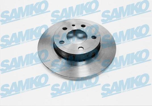 Samko A2251P - Тормозной диск autospares.lv