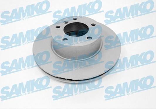 Samko B2441VR - Тормозной диск autospares.lv