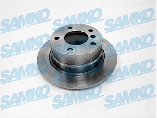 Samko B2501P - Тормозной диск autospares.lv
