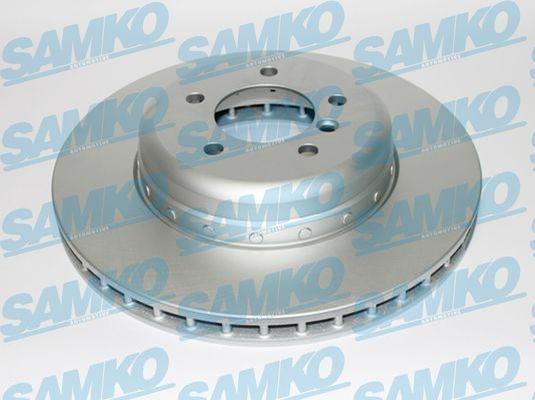 Samko B2099VBR - Тормозной диск autospares.lv