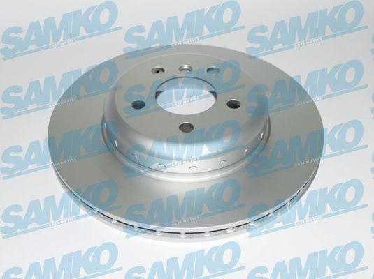 Samko B2098VBR - Тормозной диск autospares.lv