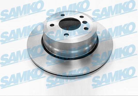 Samko B2043V - Тормозной диск autospares.lv