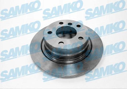 Samko B2058P - Тормозной диск autospares.lv