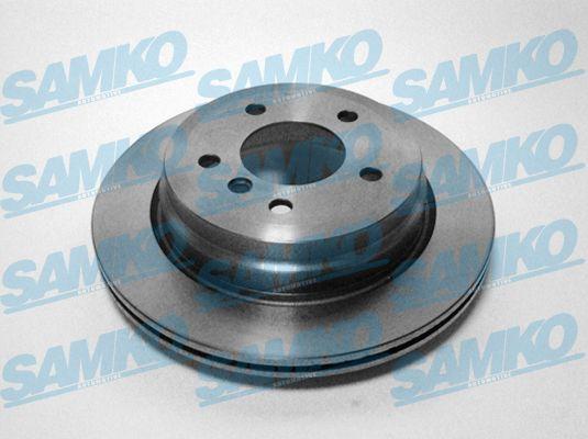 Samko B2039V - Тормозной диск autospares.lv