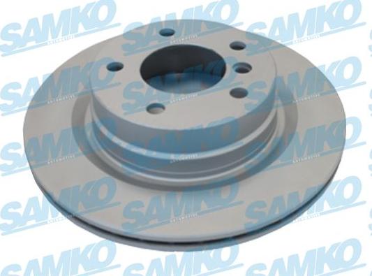 Samko B2075VR - Тормозной диск autospares.lv