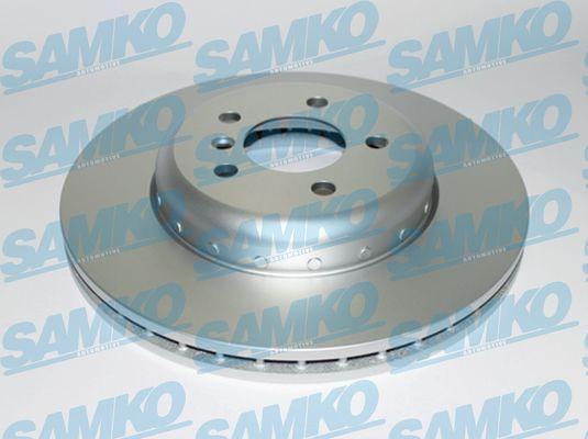 Samko B2070VBR - Тормозной диск autospares.lv