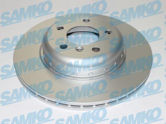 Samko B2073VBR - Тормозной диск autospares.lv