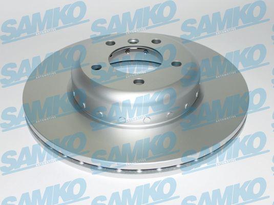 Samko B2100VBR - Тормозной диск autospares.lv