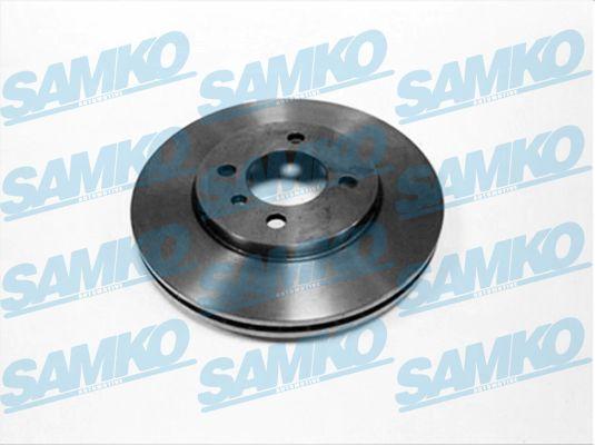 Samko B2171V - Тормозной диск autospares.lv
