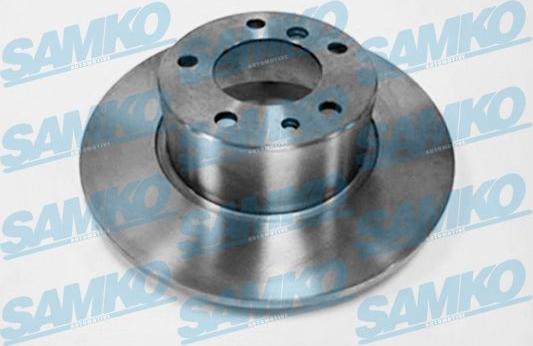 Samko B2231P - Тормозной диск autospares.lv
