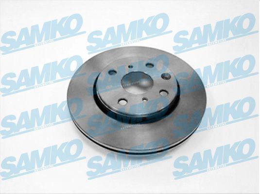 Samko C1004V - Тормозной диск autospares.lv