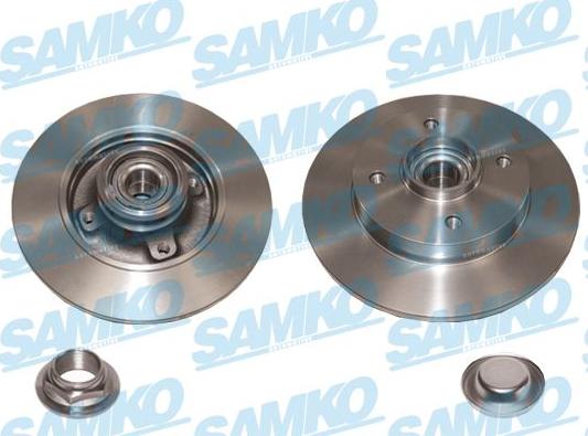 Samko C1036PCA - Тормозной диск autospares.lv