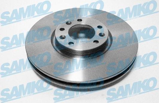 Samko C1027V - Тормозной диск autospares.lv