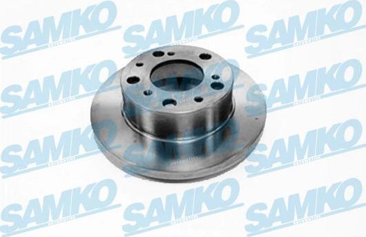 Samko C1191P - Тормозной диск autospares.lv