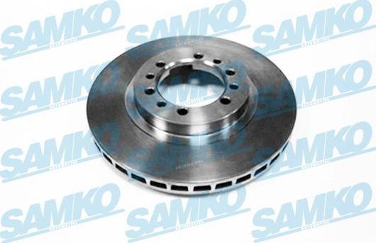 Samko D1411V - Тормозной диск autospares.lv