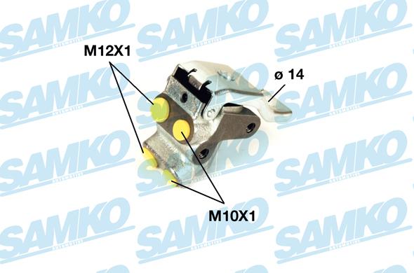 Samko D12002 - Регулятор тормозных сил autospares.lv