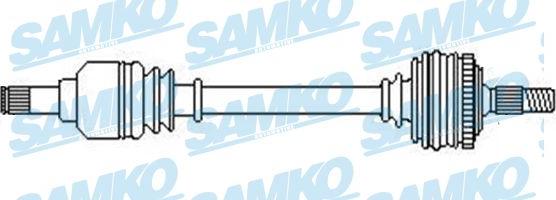 Samko DS52444 - Приводной вал autospares.lv