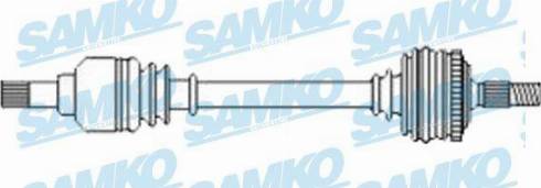 Samko DS52448 - Приводной вал autospares.lv