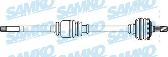 Samko DS52443 - Приводной вал autospares.lv