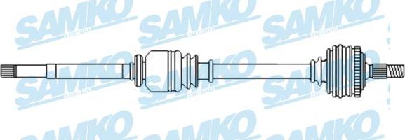 Samko DS52455 - Приводной вал autospares.lv